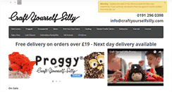 Desktop Screenshot of craftyourselfsilly.com